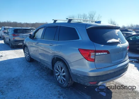 2019 Honda Pilot Ex-L z USA, uszkodzony, nr VIN 5FNYF6H59KB100574